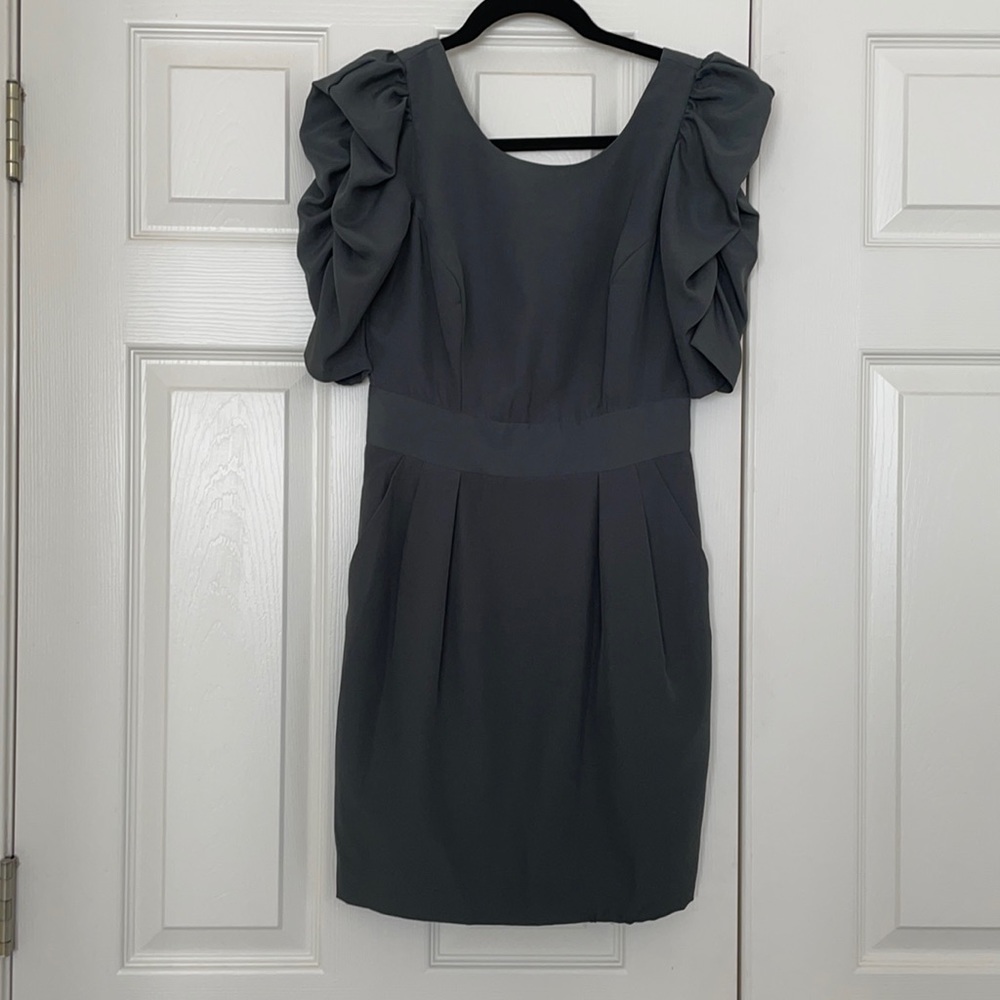 BCBG generation hunter green dress